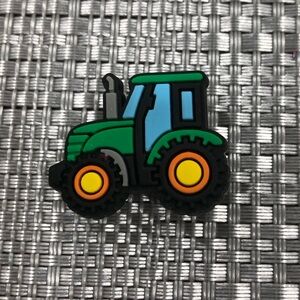 Tractor crocs charm